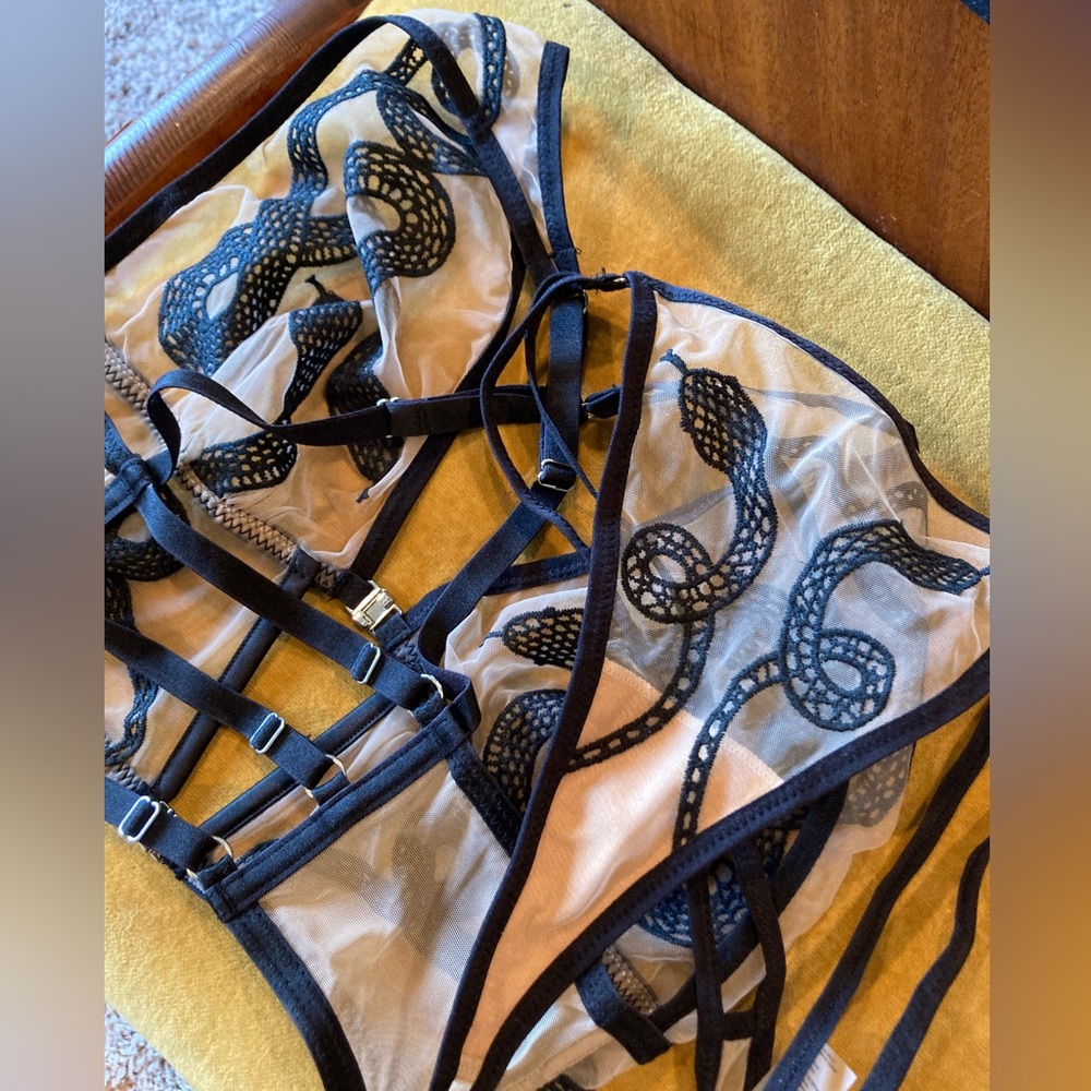 Thistle and Spire Snake Lingerie Set